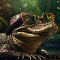 Spectacled caiman