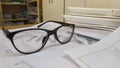 Spectacles, Files and Documents at work