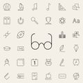 spectacles icon. school icons universal set for web and mobile Royalty Free Stock Photo