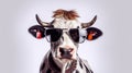 The Spectacow: A Visionary Bovine in Glasses