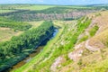 Spectacular aerial riverside view Royalty Free Stock Photo