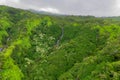 Aerial view of Na Pali Coast State Wilderness Park, Kauai, Hawaii Royalty Free Stock Photo