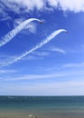 Spectacular aerobatics Royalty Free Stock Photo