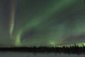 Spectacular aurora borealis (northern lights). Royalty Free Stock Photo