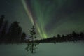 Spectacular aurora borealis (northern lights). Royalty Free Stock Photo