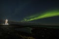 Spectacular auroral display over the Iceland island