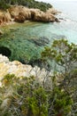 Panorama of the island of Spargi, Maddalena archipelago. Province of Sassari, Sardinia. Italy