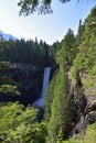 Spectacular Brandywine Falls near Whistler, British Columbia, Canada Royalty Free Stock Photo