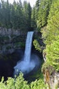 Spectacular Brandywine Falls near Whistler, British Columbia, Canada Royalty Free Stock Photo