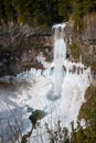 Brandywine Falls Winter Ice and Snow Royalty Free Stock Photo