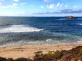 Chinamans Hat Beach, Innes National Park Royalty Free Stock Photo