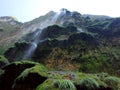 The spectacular Christmas Tree Waterfall in Sumidero Canyon