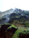 The spectacular Christmas Tree Waterfall in Sumidero Canyon