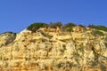 Spectacular cliffs on Senhora Da Rocha Nova Beach Royalty Free Stock Photo