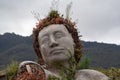 Spectacular close up flower women en Tenerife