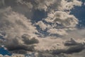 Spectacular clouds in the sky 0525 Royalty Free Stock Photo