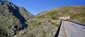 Spectacular D84 Road along Scala di Santa Regina in Corsica Royalty Free Stock Photo