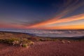 Spectacular dawn on the volcano Teide,Teneryfe