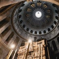 Church of the Holy Sepulchre in old city Jerusalem, Israel. Royalty Free Stock Photo