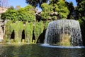 A spectacular fountain in Villa d`Este.