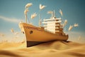 Spectacular Grain Ship Showcases Agricultural Prowess