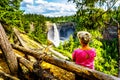 Spectacular Helmcken Falls in Wells Gray Provincial Park in BC Canada Royalty Free Stock Photo