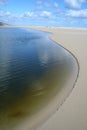 Spectacular Henty Sand Dunes Oasis Royalty Free Stock Photo