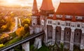 Spectacular Huniazilor Castle Royalty Free Stock Photo