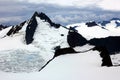Spectacular Juneau ice field and glacier