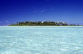 Spectacular lagoon color on the island of tÃÂ©tiaroa