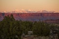 Spectacular landscapes of Canyonlands National park, needles in the sky, in Utah, USA Royalty Free Stock Photo