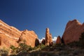 Spectacular landscapes of Capitol reef National park in Utah, USA