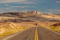 Spectacular landscapes at the entrance to Goblin valley state pa