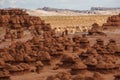 Spectacular landscapes of Goblin valley state park in Utah, USA