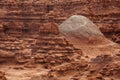 Spectacular landscapes of Goblin valley state park in Utah, USA Royalty Free Stock Photo