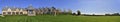 Spectacular panoramic view of the Peller Estates Winery And Restaurant with views of the grape field Royalty Free Stock Photo