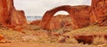 Spectacular Rainbow Bridge National Monument in the United States Royalty Free Stock Photo