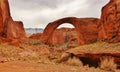 Spectacular Rainbow Bridge National Monument in the United States Royalty Free Stock Photo