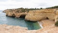 Spectacular rock formations on Benagil Beach