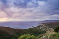 Spectacular seaside view from the famous Vathia village in the Laconian Mani peninsula. Laconia prefecture, Peloponnese, Greece,