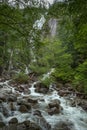 Spectacular Shannon Falls along the Sea-to-Sky, Squamish, BC