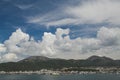 Spectacular sky over Igoumenitsa Royalty Free Stock Photo