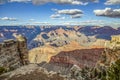 Spectacular sunset at Grand Canyon Royalty Free Stock Photo