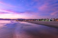 Spectacular Sunset at Venice Beach Royalty Free Stock Photo