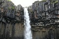 The spectacular Svartifoss framed of beautiful columnar basalt is one of the most beautiful waterfalls of Iceland