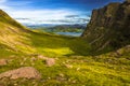 Spectacular Valley At Applecross Pass With River Allt a`Chumhaing In Scotland