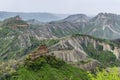 The spectacular valley of the gullies, Bagnoregio, Viterbo, Italy