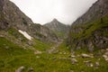 Spectacular valley in the mountains