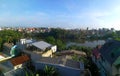 Spectacular Vietnam Hue Cityscape Landscape Panoramic View Rooftop Blue Sky Nature