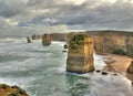 Spectacular View From Castle Rock To 12 Apostles At Great Ocean Road Victoria Australia Royalty Free Stock Photo